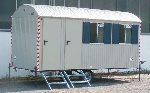 Anhänger-Bauwagen, Baustellenwagen, Sinus Typ A