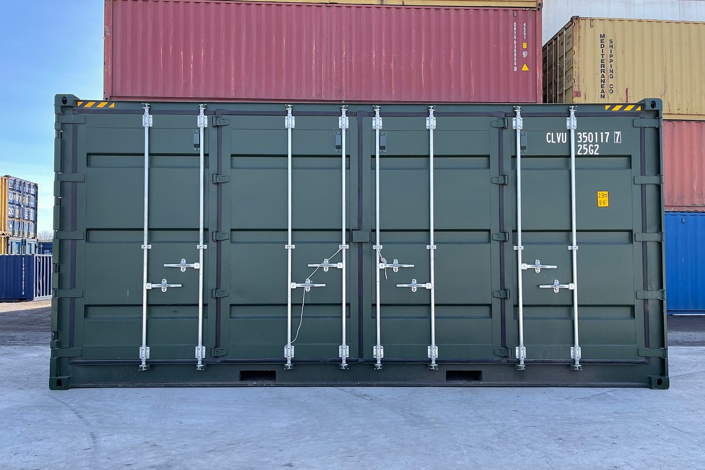 20 Fuß Open Side Container